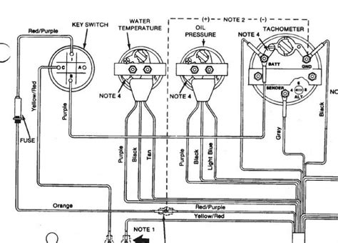 Boat Tachometer Wiring Diagram