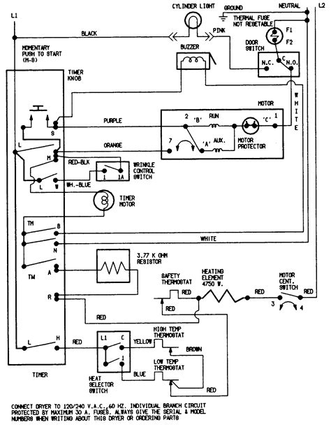Crosley Dryer Wiring Diagram