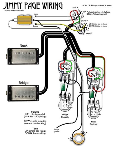 Custom Guitar Wiring Diagram