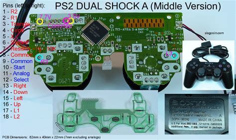 Dualshock 2 Wiring Diagram