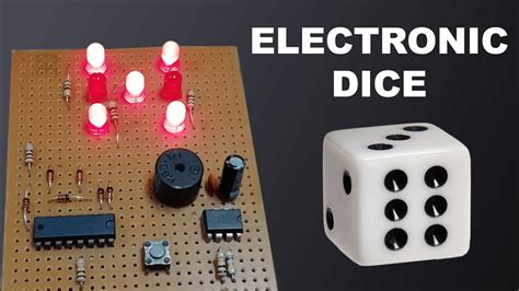 Electronic Dice Wiring Circuit