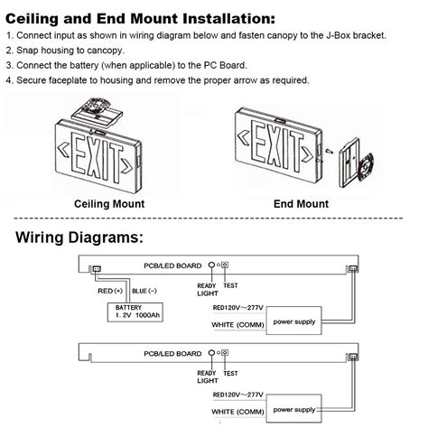 Exit Light Wiring Diagram
