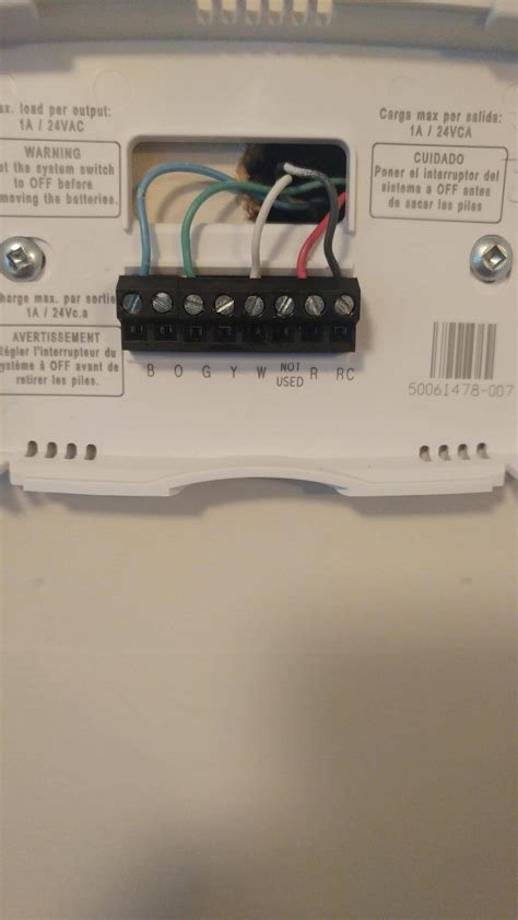 Honeywell Thermostat Wiring Problems