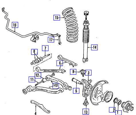 Jaguar Suspension Parts Diagrams