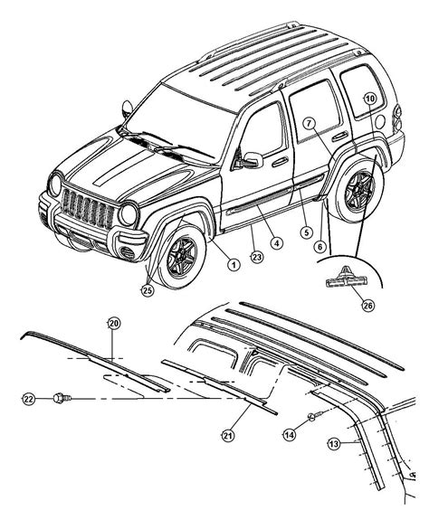 Jeep Liberty Parts Diagram