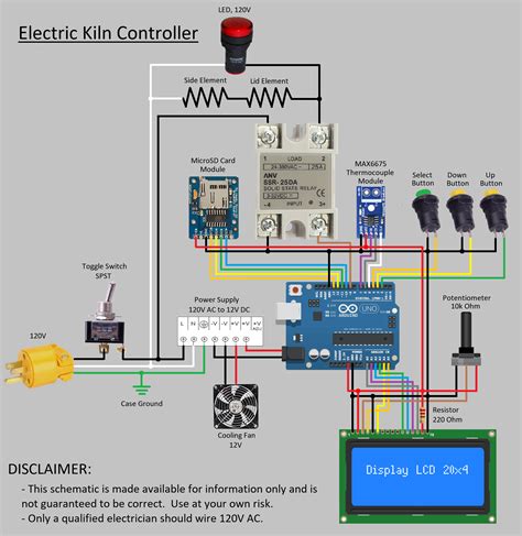 Kiln Controller Wiring Diagram