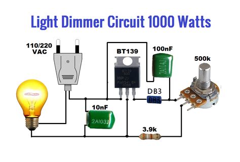 Lantern Dimmer Circuit Diagram