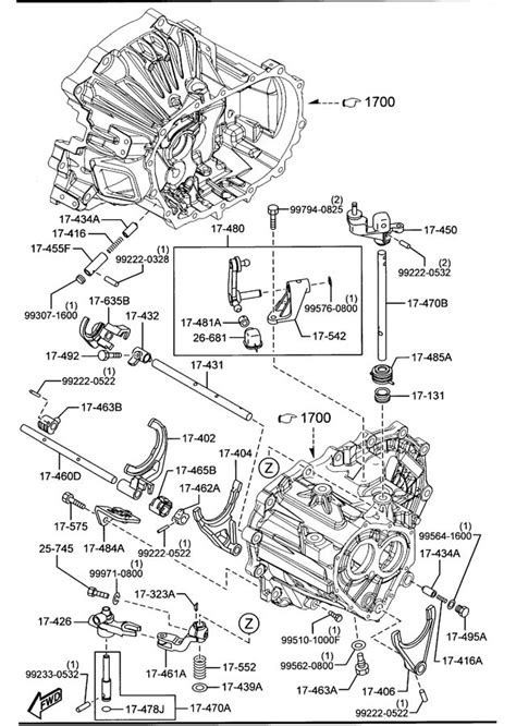 Mazda Transmission Diagrams