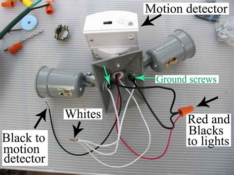 Motion Sensor Light Wiring