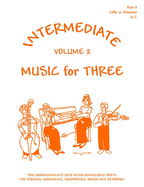  Music For Three, Volume 2, Part 3 - Cello/Bassoon by Various