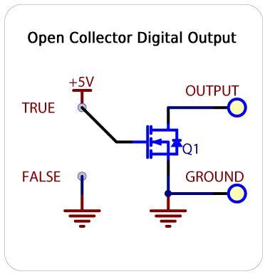 Open Collector Output Wiring