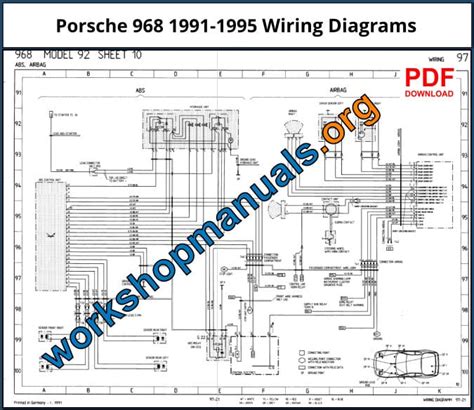 Porsche 968 Wiring Diagrams
