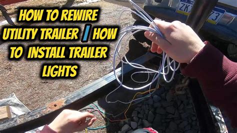 Rewiring A Utility Trailer