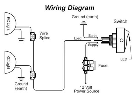 Simple Driving Light Wiring