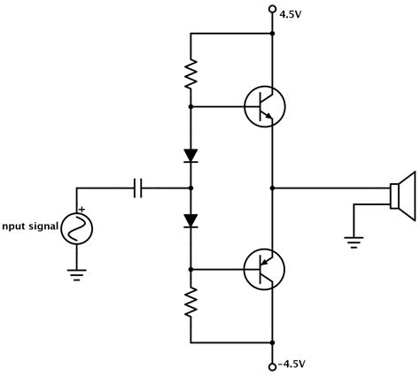 Simple Electronic Circuit Diagrams
