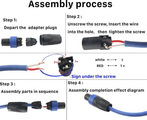 Speakon Plug Wiring Diagram