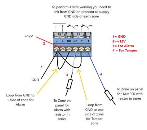 Tamper Circuit Wiring Diagram
