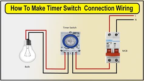 Timer Switch Wiring Diagram