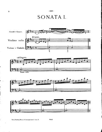  Twelve Sonatas by Paolo Benedetto Bellinzani