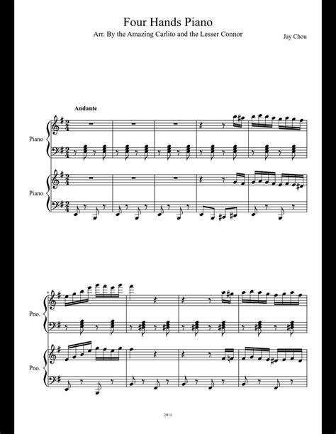  What Child Is This?  Piano Four Hands by Traditional