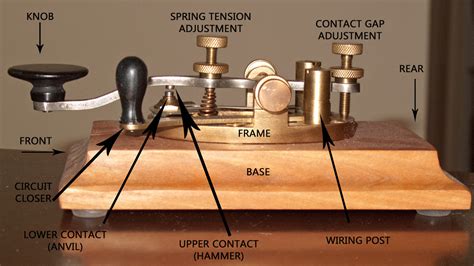 Wiring Diagram Telegraph Key