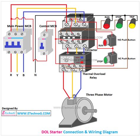 Wiring Electric Motor Starter