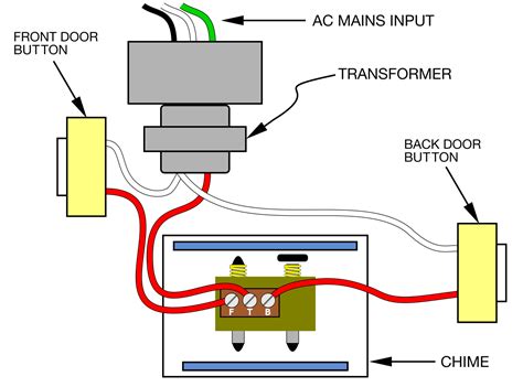 Wiring Lighted Doorbell Diagram