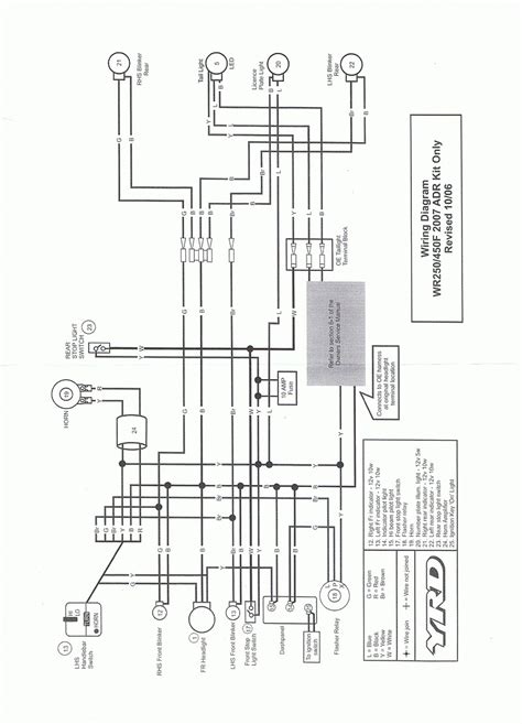 Yamaha Wr450 Wiring Diagram