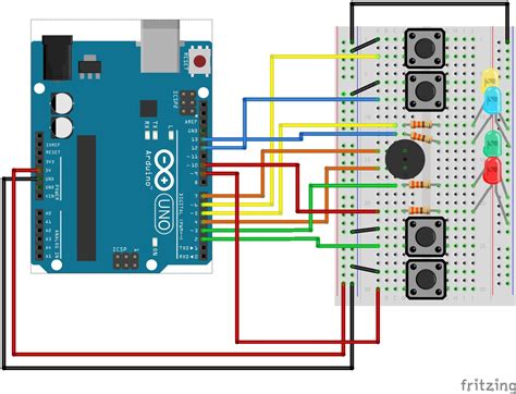 arduino uno projects circuit diagram 