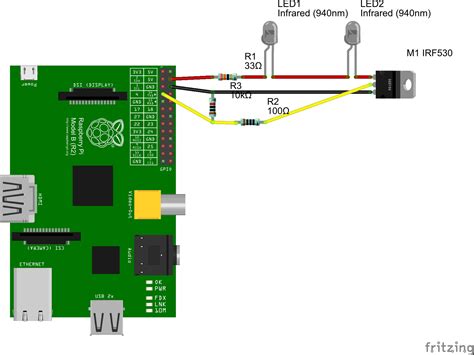 bipolar transistor raspberry pi diagram 