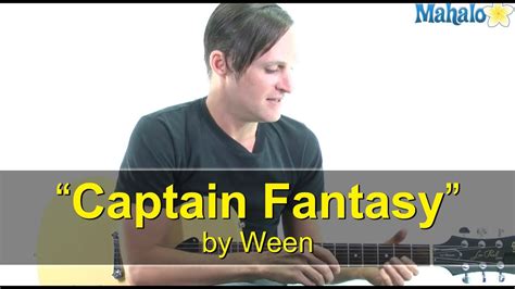 Free Sheet Music Captain Fantasy Live Ween