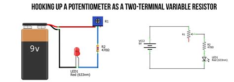 circuit diagram variable resistor 