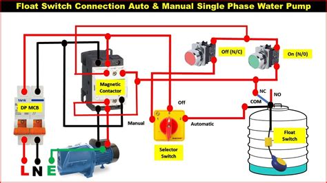 diagram of a float switch schematic 