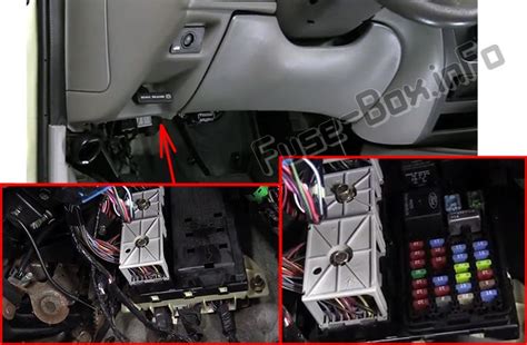 fuse box in 2000 mercury sable 