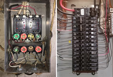 fuse box in pipe 