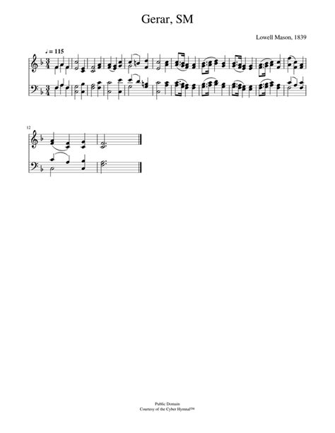 Free Sheet Music God Is The Fountain Whence Praise And Harmony