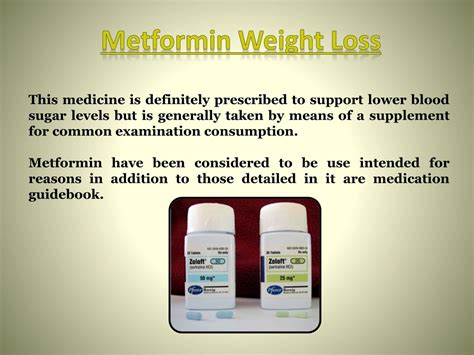 metformin does it help you to lose weight