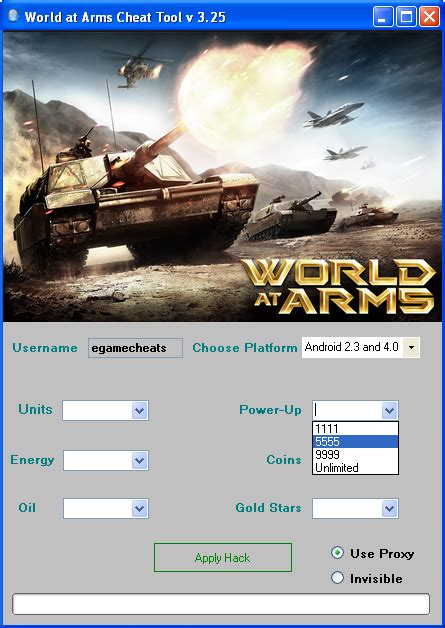 World At Arms Hack Tool For Android