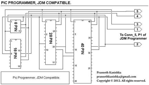 jdm pic programmer circuit diagram 