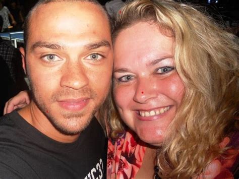 Photo of Jesse Williams  & his  Mother   Johanna Chase