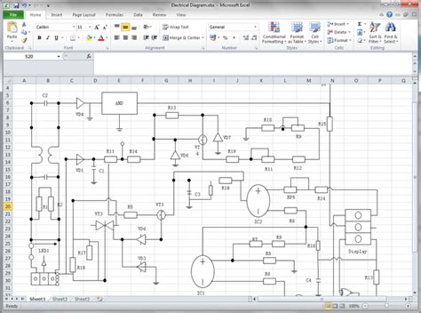 logic diagram excel 