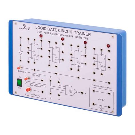 logic trainer circuit diagram 