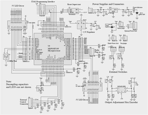 microprocessor schematic 