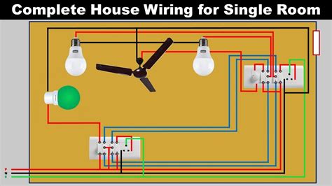 one bedroom on a wire circuit diagram 