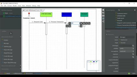 sequence diagram staruml 2 