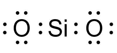 sio2 lewis dot diagram 