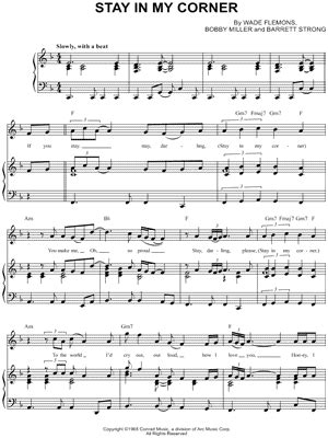 Free Sheet Music Wasted Tears The Dells