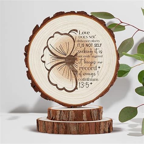 Amazon Rustic Wedding Cake Topper With Bible Verse Religious