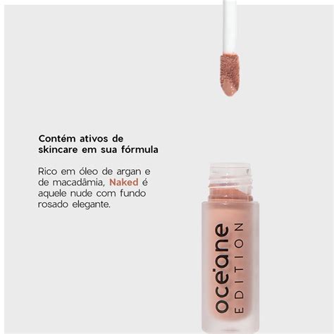 Kit Oceane Edition Color My Lips Naked Nude E Glossy Me Glazed