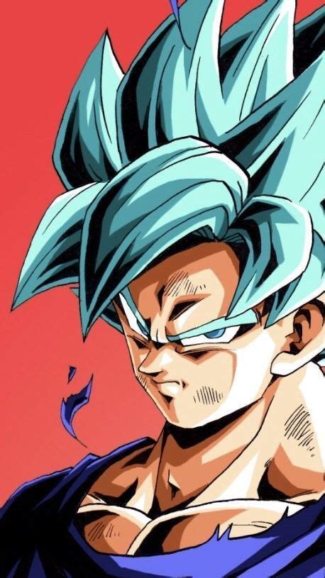 Goku Super Saiyan Blue Anime Dragon Ball Dragon Ball Painting